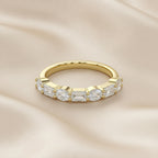 1.05  TCW Lab Grown Diamond 7 Stone Engagement Ring