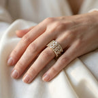 2.30 TCW  Marquise and Baguette Shape Lab Grown Diamond Engagement Ring