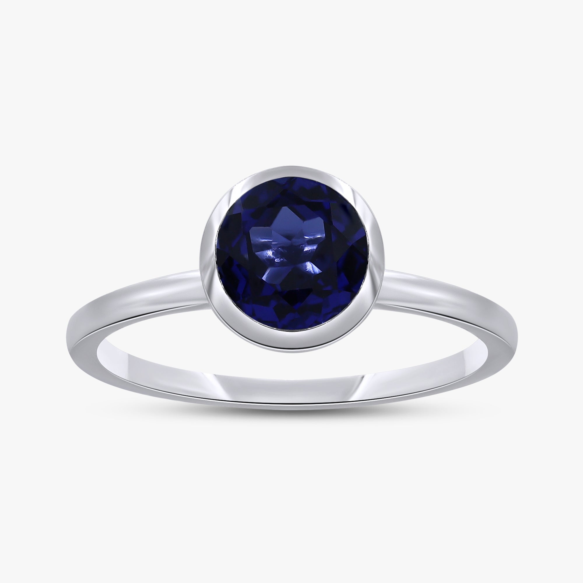 1.35 Carat Lab Grown Gemstone Solitaire Engagement Ring