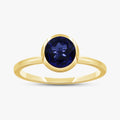 1.35 Carat Lab Grown Gemstone Solitaire Engagement Ring