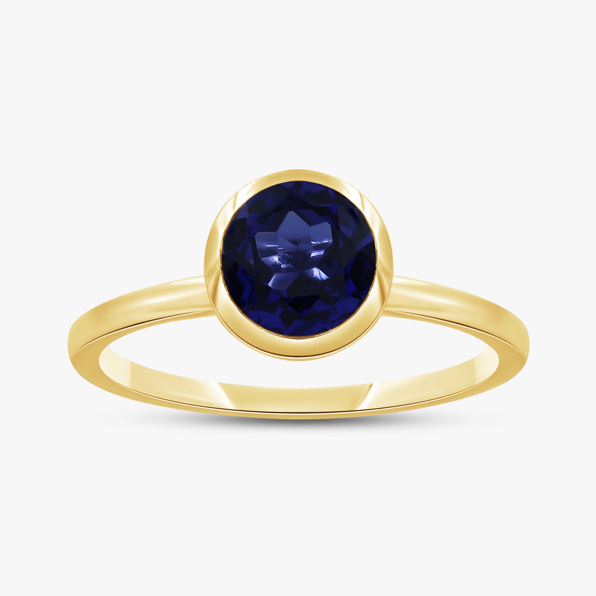 1.35 Carat Lab Grown Gemstone Solitaire Engagement Ring