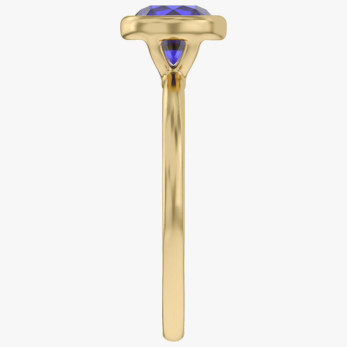 1.35 Carat Lab Grown Gemstone Solitaire Engagement Ring