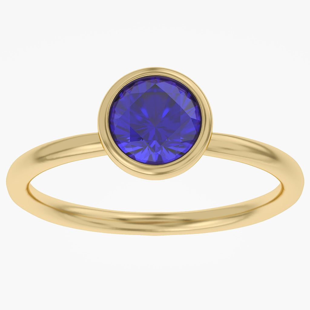 1.35 Carat Lab Grown Gemstone Solitaire Engagement Ring