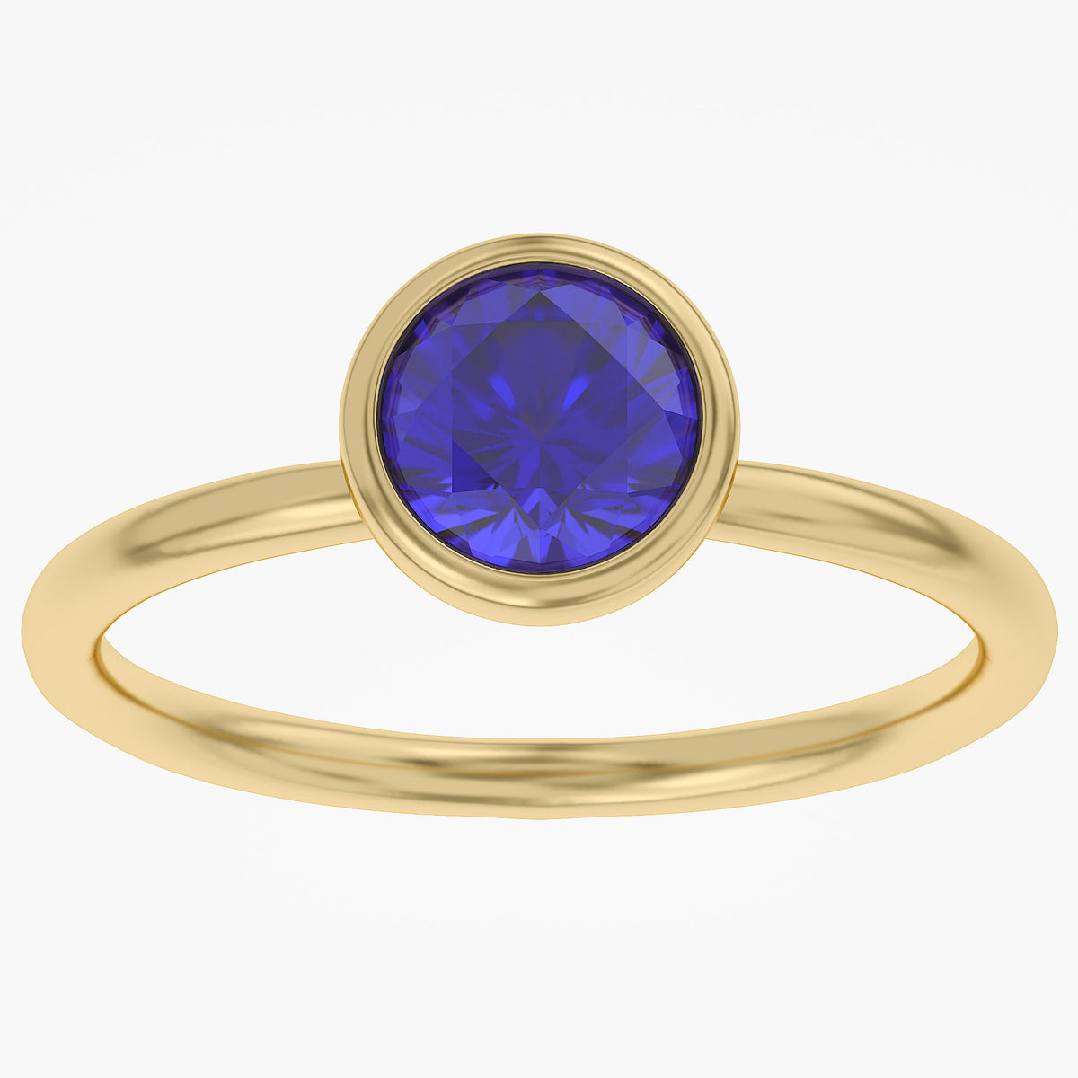 1.35 Carat Lab Grown Gemstone Solitaire Engagement Ring