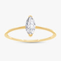 0.20 Carat Marquise Shape Lab Grown Diamond Solitaire Engagement Ring