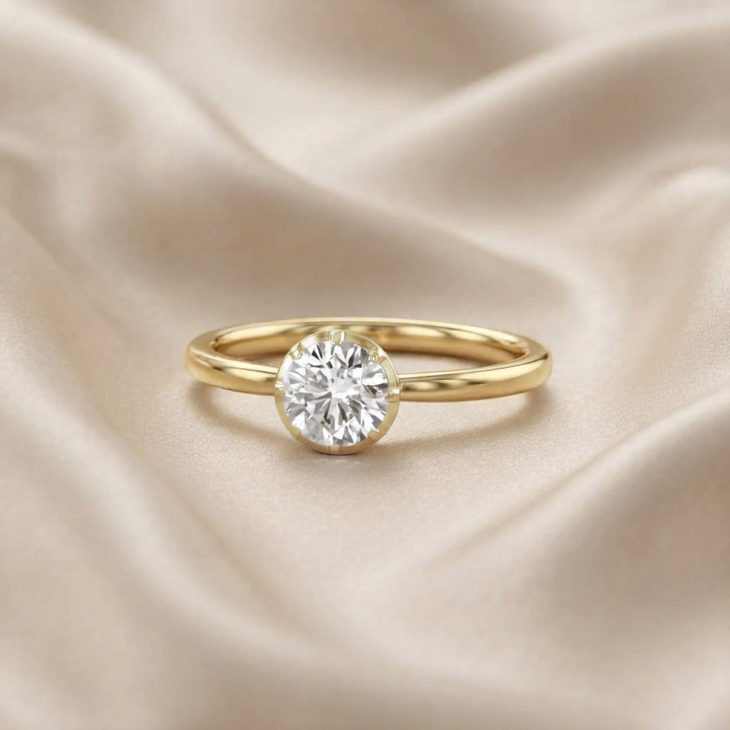 Lab Grown Georgian Style Rings