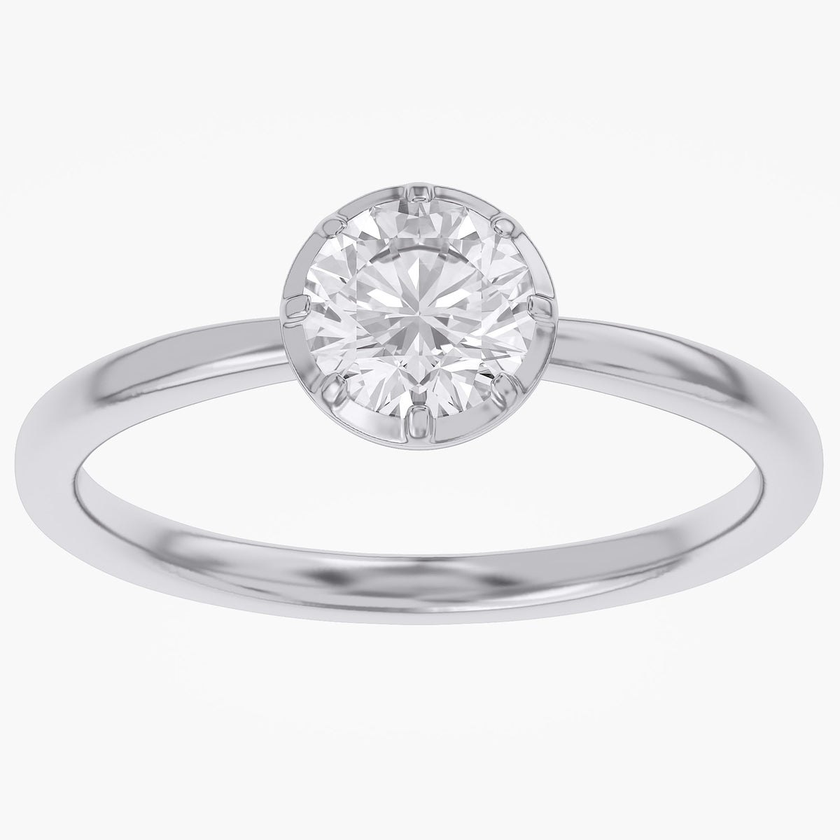 Lab Grown Georgian Style Rings