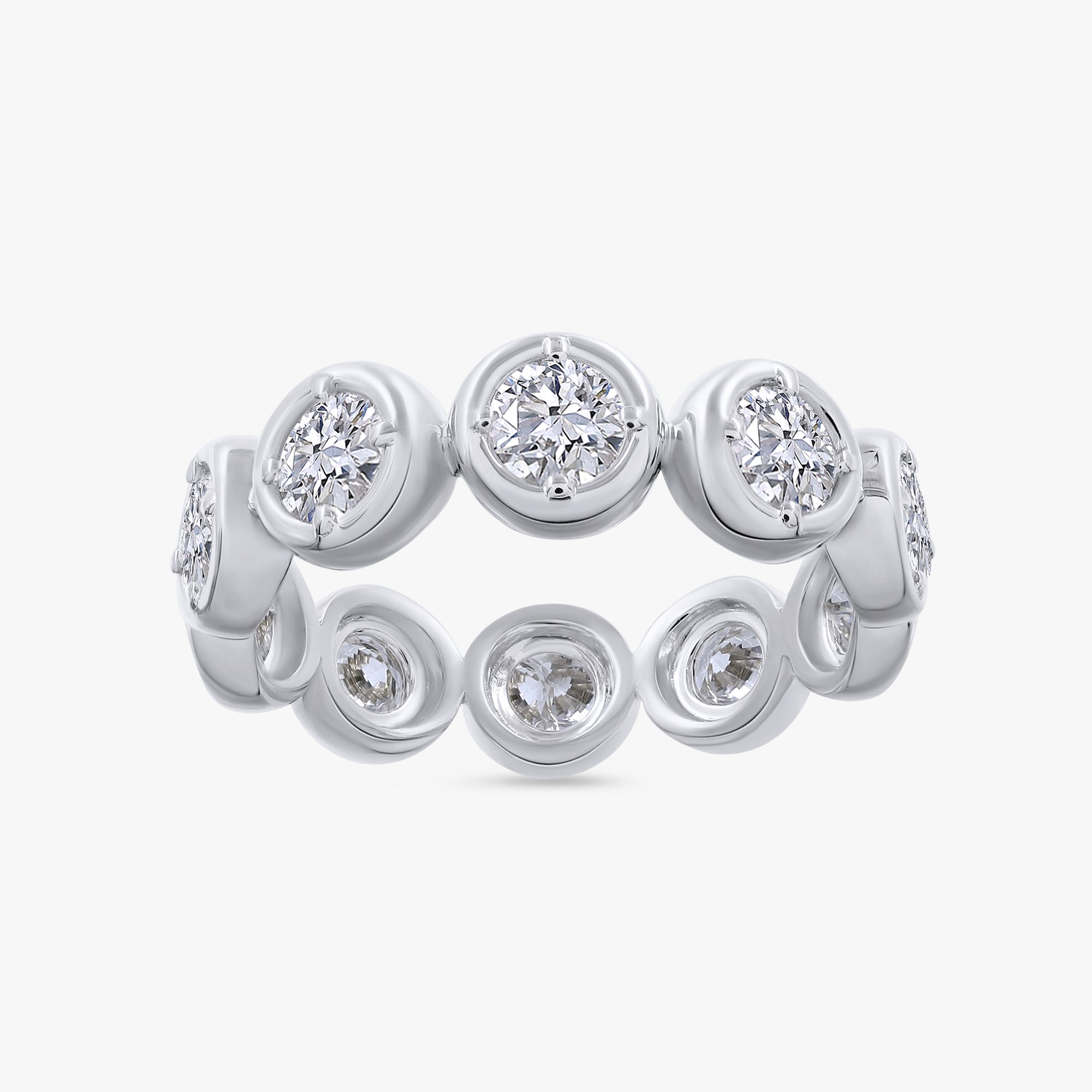 2.00 Carat Lab Grown Diamond Full Eternity Band Ring