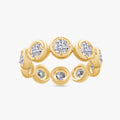 2.00 Carat Lab Grown Diamond Full Eternity Band Ring