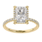 3.45 TCW Cushion Cut Lab-Grown Diamond Engagement Ring