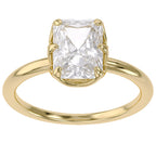 2.55 Carat Auara 6-Prong Radiant Cut Lab Grown Diamond Engagement Ring