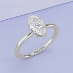 1.15 Carat Adelaide 6-Prong Marquise Cut Lab Grown Diamond Engagement Ring