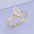 1.15 Carat Adelaide 6-Prong Marquise Cut Lab Grown Diamond Engagement Ring