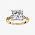 Halo Solitaire Lab Grown Diamond Engagement Ring
