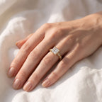 Halo Solitaire Lab Grown Diamond Engagement Ring