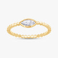 Marquise Shape 0.25 Carat Lab Grown Diamond Solitaire Rings