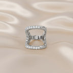 1.75 Carat Round Cut Lab Grown Diamond Split Shank Engagement Ring