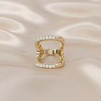 1.75 Carat Round Cut Lab Grown Diamond Split Shank Engagement Ring