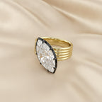 5.05 Carat Marquise Cut Lab Grown Diamond Solitaire Engagement Ring