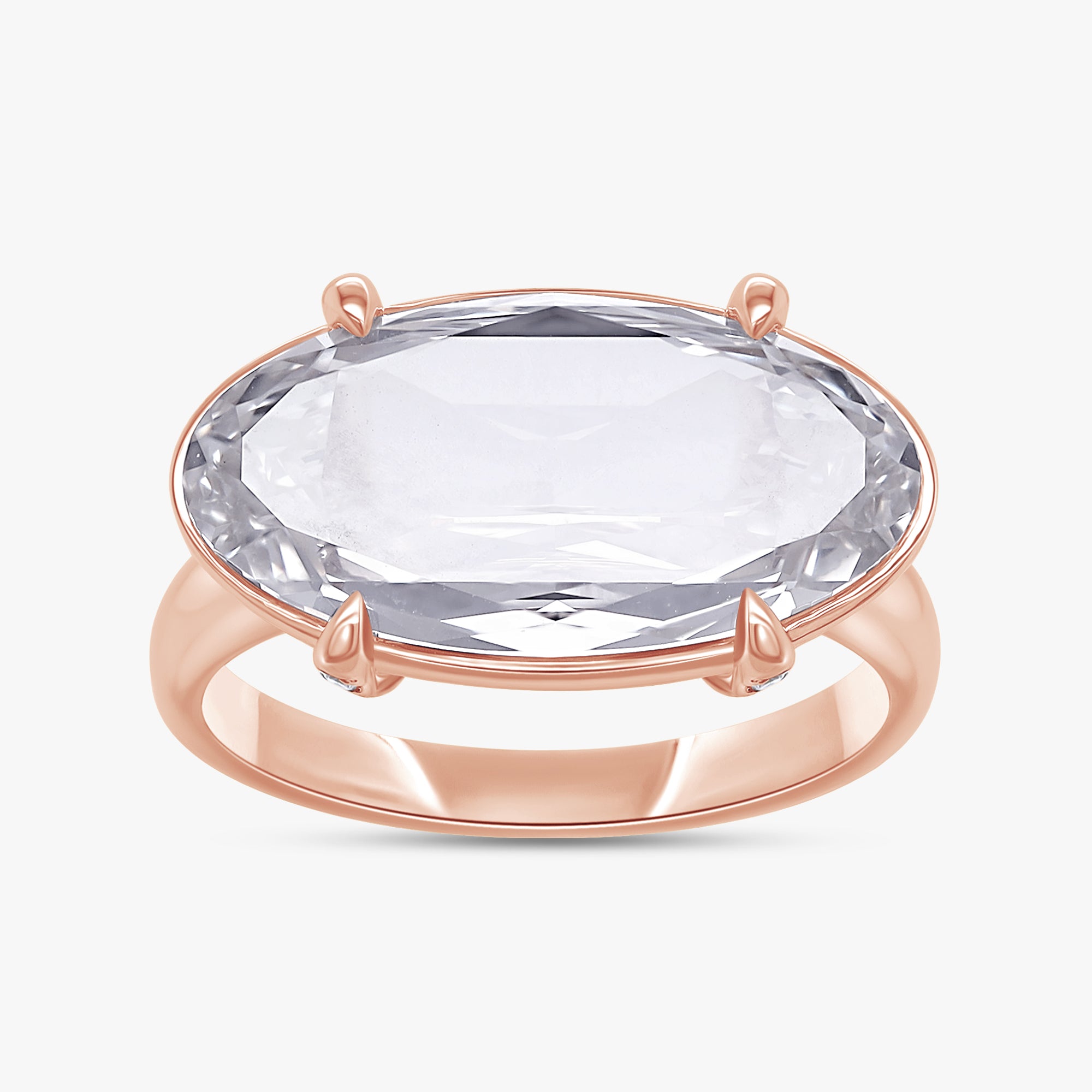 4.50 Carat Lab Grown Diamond Hidden Halo Engagement Ring