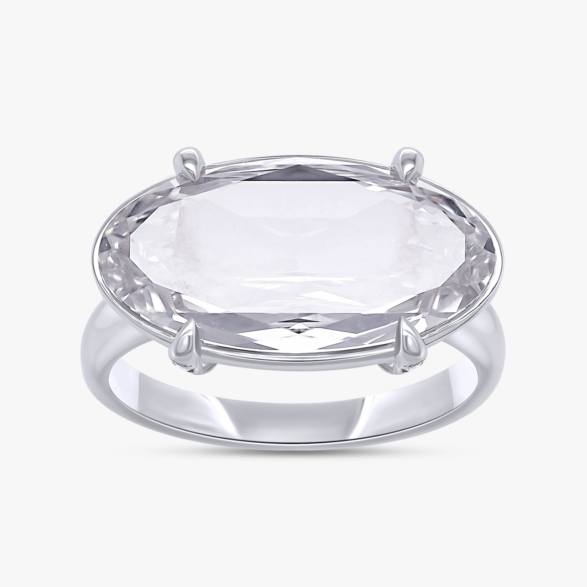 4.50 Carat Lab Grown Diamond Hidden Halo Engagement Ring
