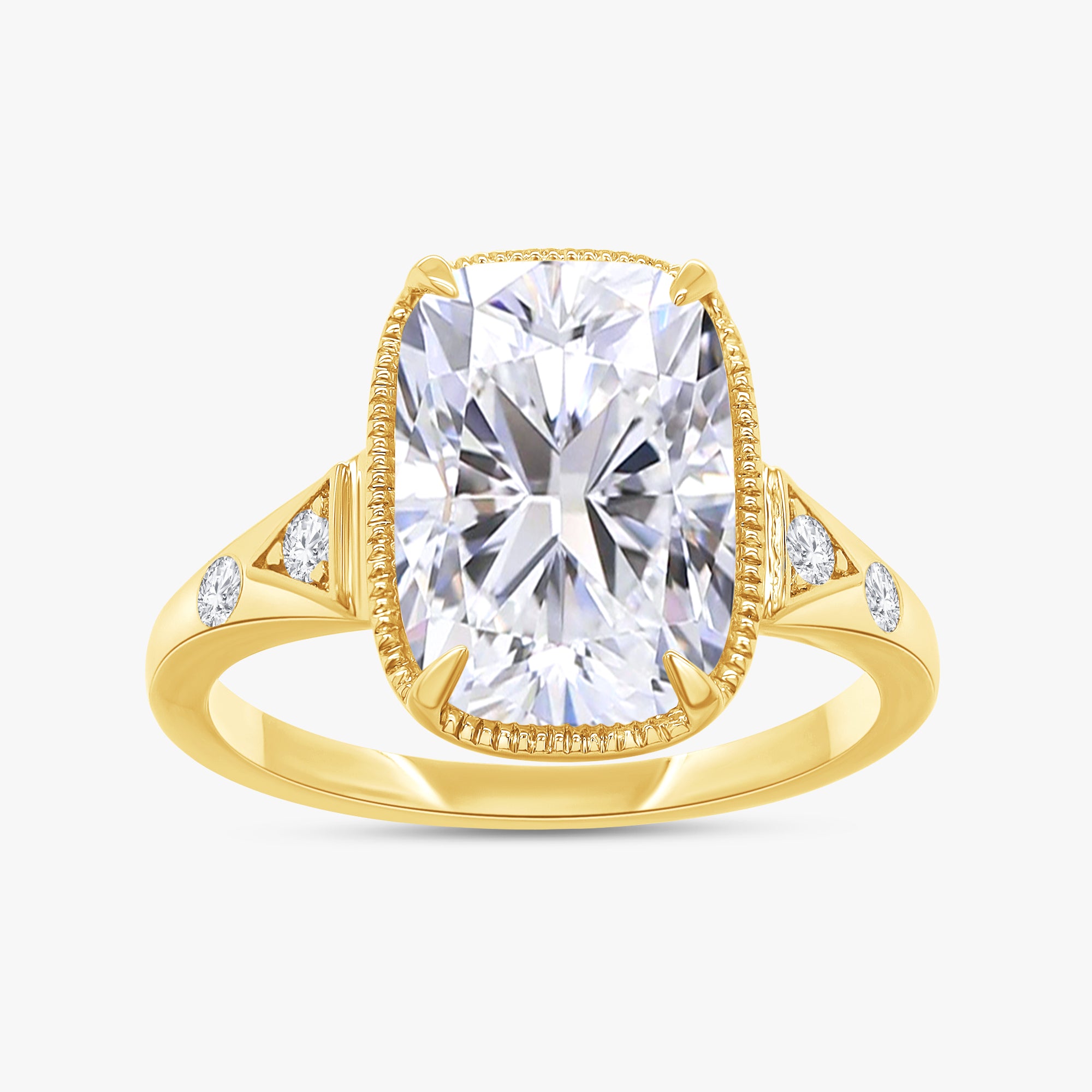 4.00 Carat Lab Grown Diamond Taylor Swift Engagement Ring