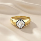 2.00 TCW Asscher Cut Lab Grown Diamond Solitaire Engagement Ring