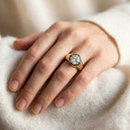 2.00 TCW Asscher Cut Lab Grown Diamond Solitaire Engagement Ring