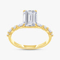 2.00 Carat Lab Grown Diamond Halo Engagement Ring