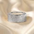 0.65 TCW  Round Cut Lab Grown Diamond Oura Engagement Ring