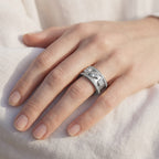 1.75 CTW Lab Grown Diamond Oura Ring Jacket