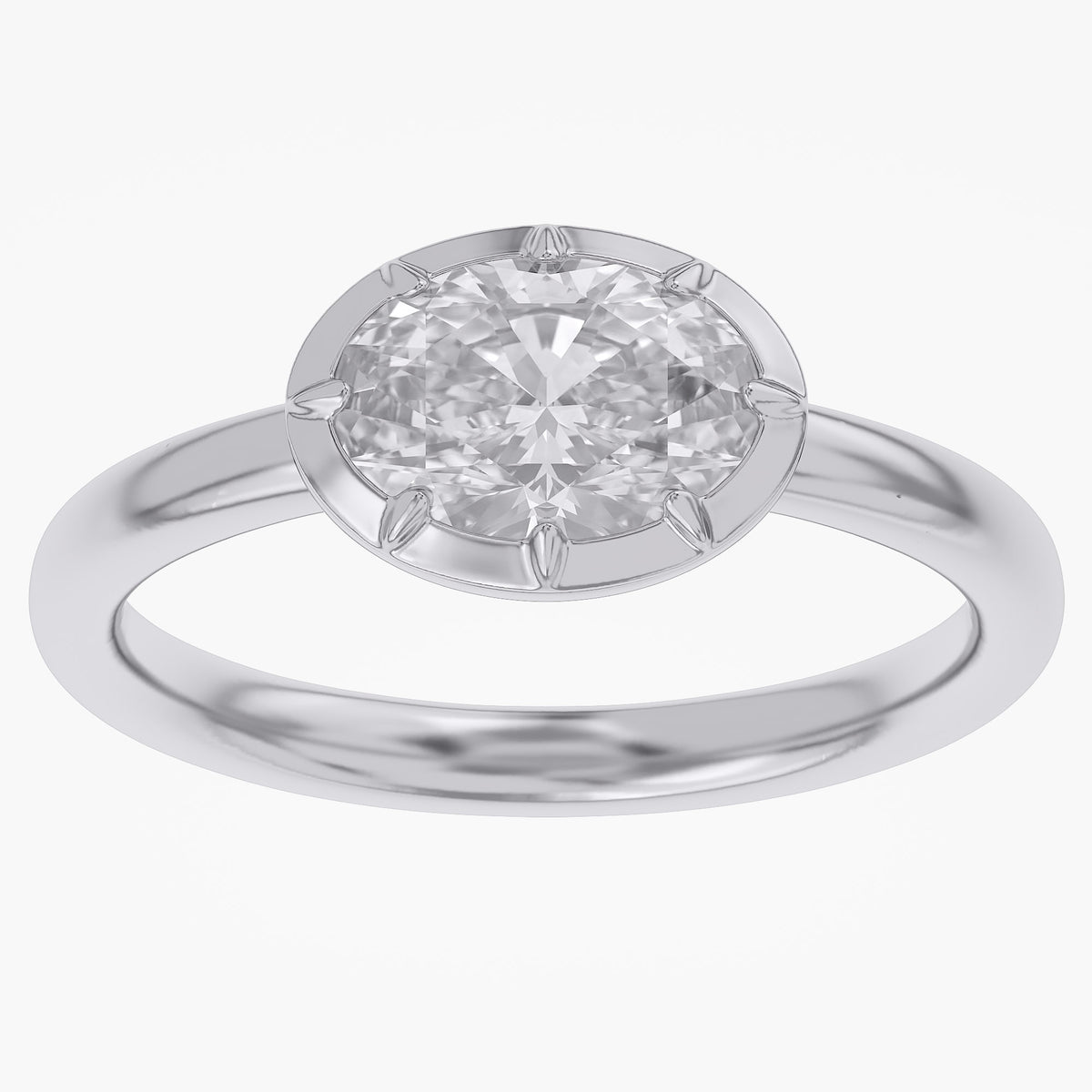 Lab Grown Georgian Style Rings
