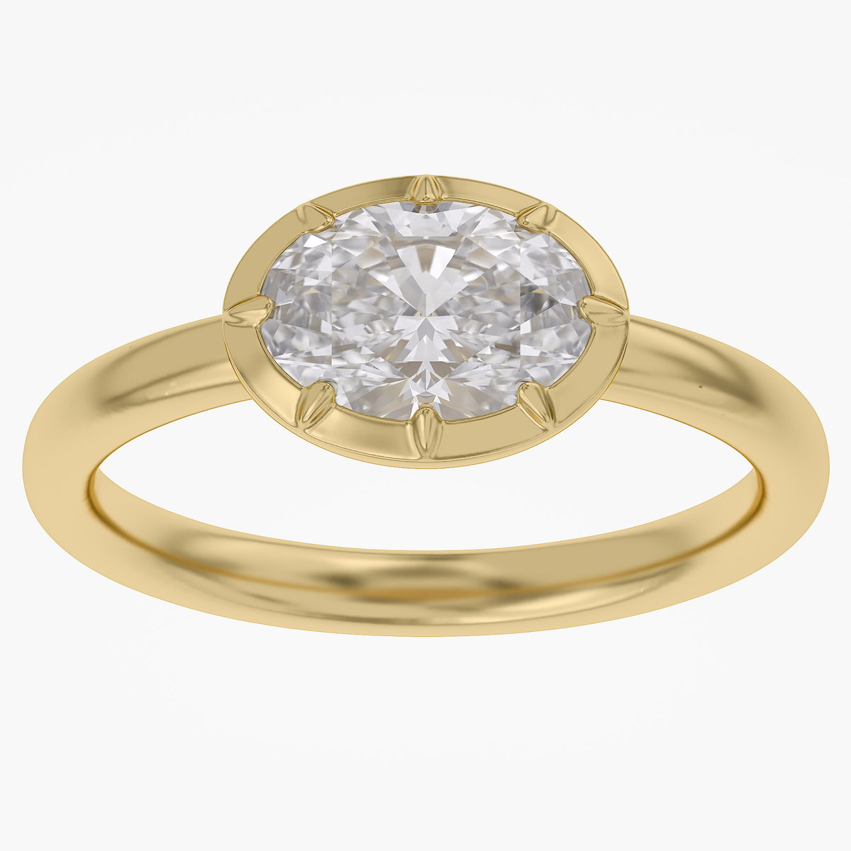 Lab Grown Georgian Style Rings