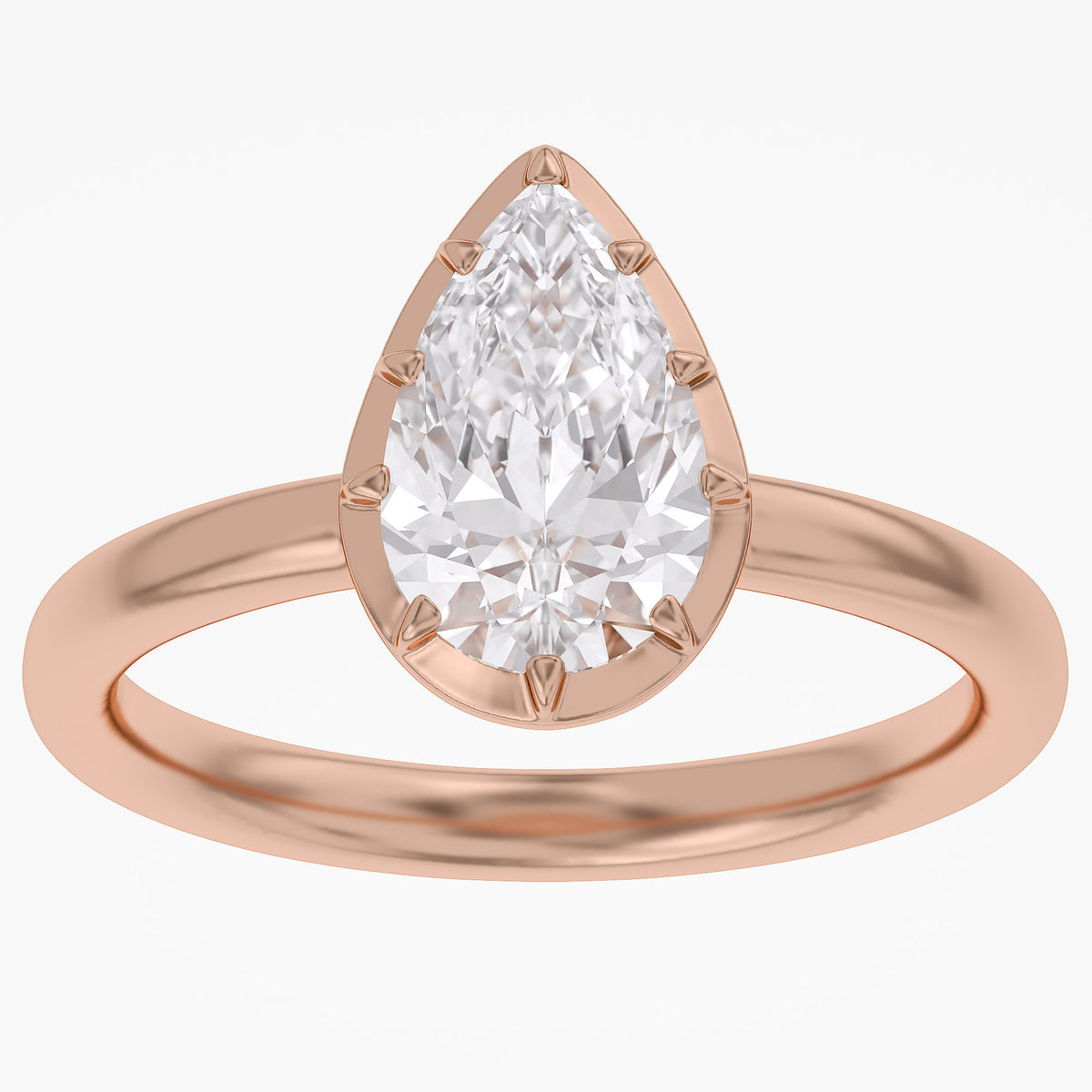 Lab Grown Georgian Style Rings