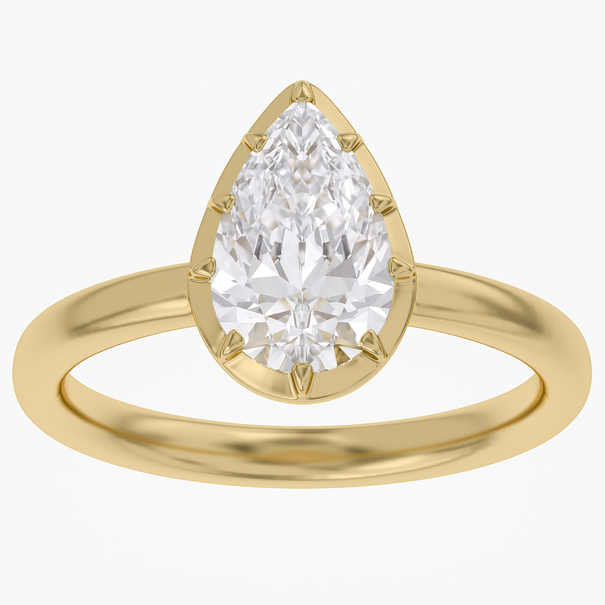 Lab Grown Georgian Style Rings
