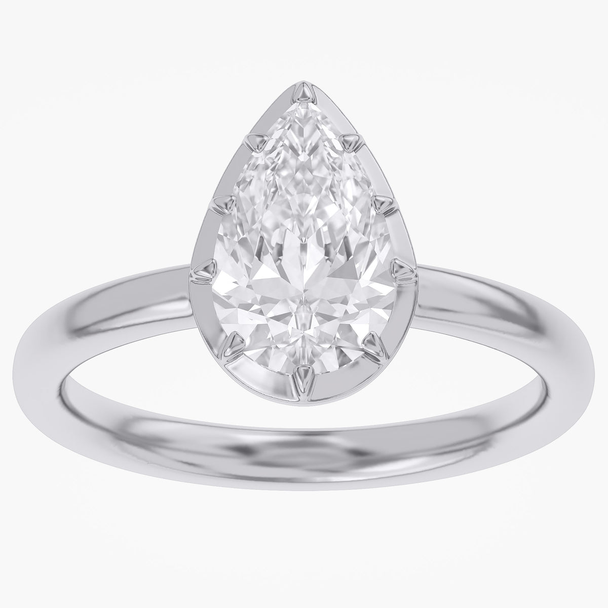 Lab Grown Georgian Style Rings