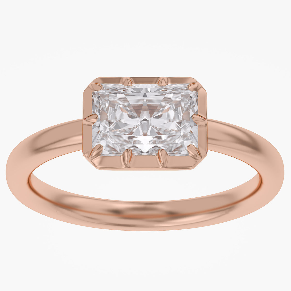 Lab Grown Georgian Style Rings