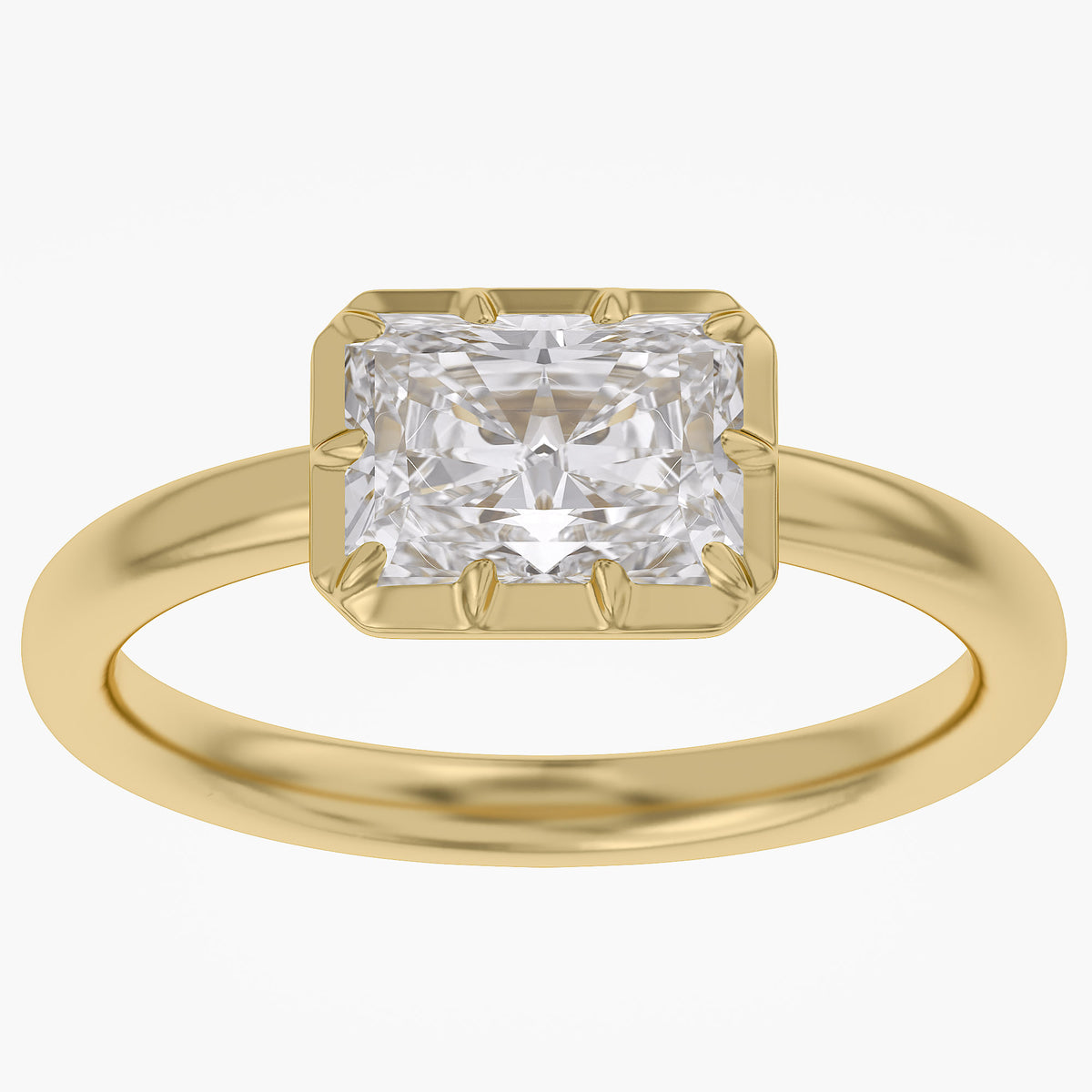 Lab Grown Georgian Style Rings