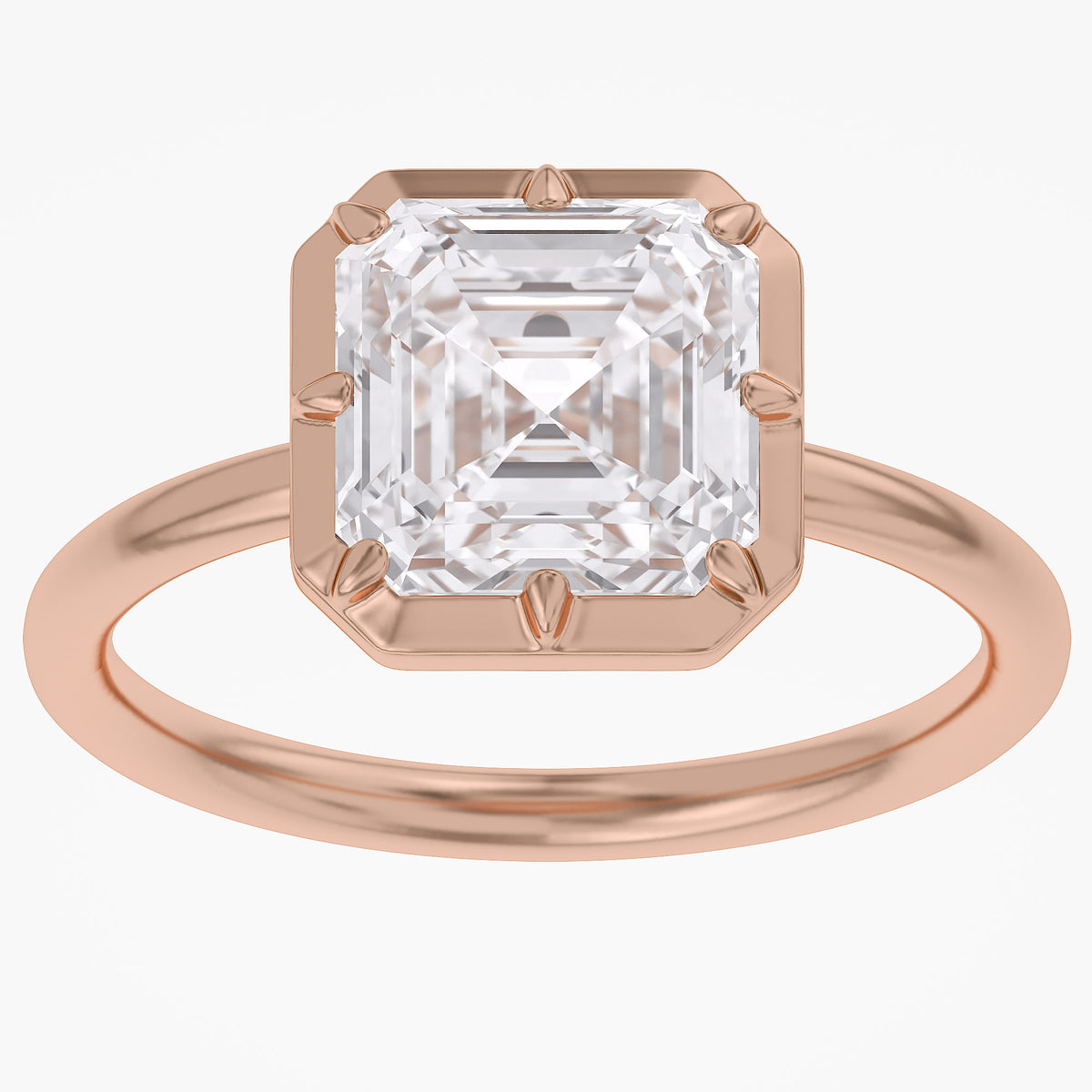 Lab Grown Georgian Style Rings