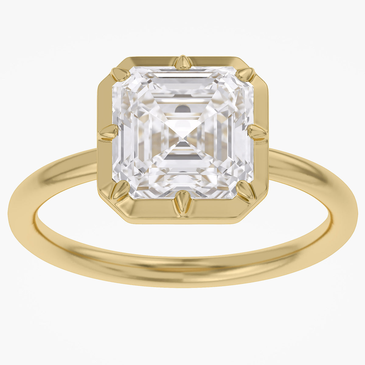 Lab Grown Georgian Style Rings