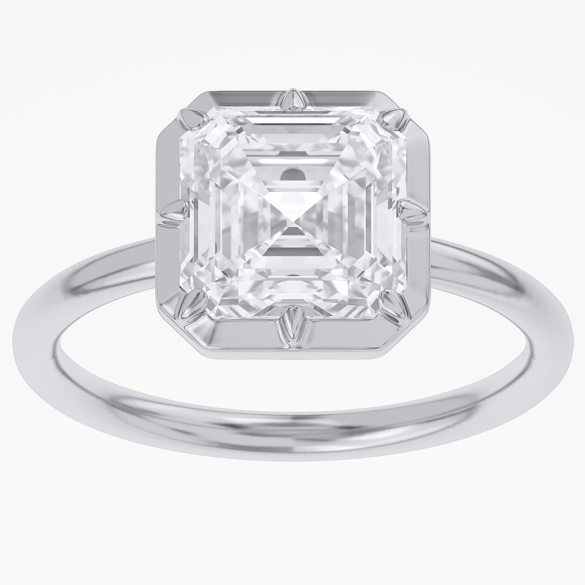 Lab Grown Georgian Style Rings