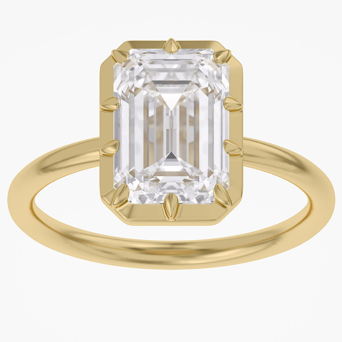 Lab Grown Georgian Style Rings