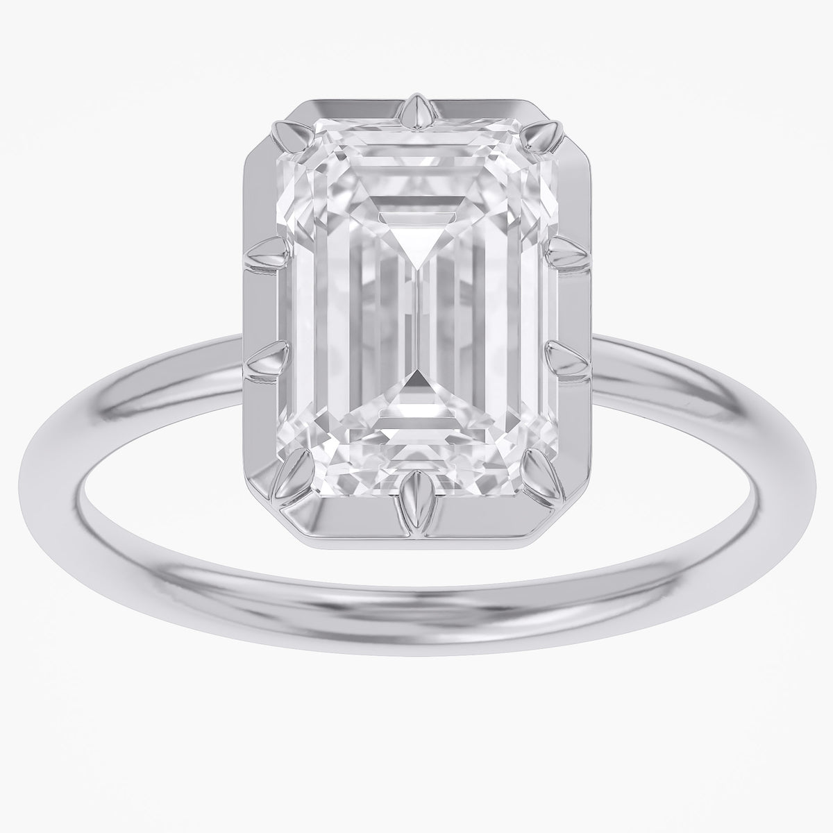 Lab Grown Georgian Style Rings