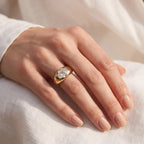 1.80 Carat Fancy - Cut Lab Grown Diamond  Pinky Ring