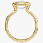 5.55 CTW Oval-Cut Lab-Grown Diamond Signature Solitaire Ring