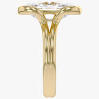 5.55 CTW Oval-Cut Lab-Grown Diamond Signature Solitaire Ring