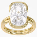 5.00 CTW Oval Cut Lab-Grown Diamond Solitaire Ring