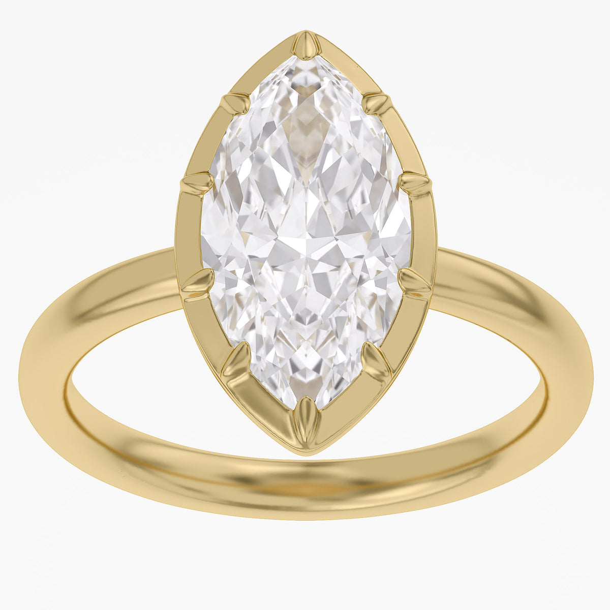 Lab Grown Georgian Style Rings