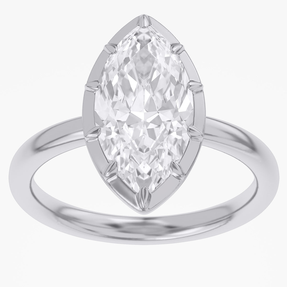 Lab Grown Georgian Style Rings
