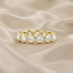 1.96 CTW Round Shape Lab Grown Diamond Eternity Band Ring